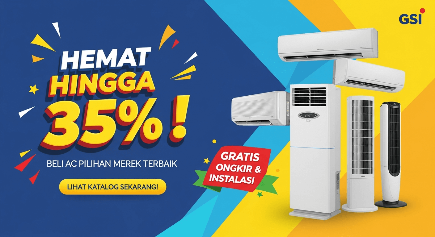 Promo AC Diskon 35%